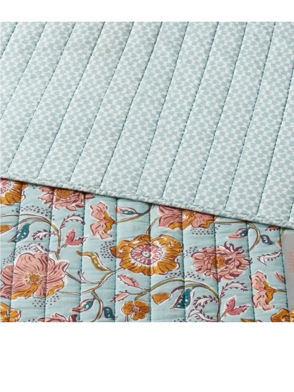 Threshold Quilted Floral Bedspread
